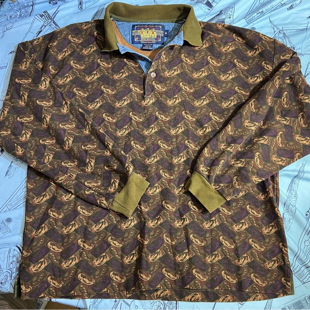 Vintage Chaps Ralph Lauren Patterned Shirt